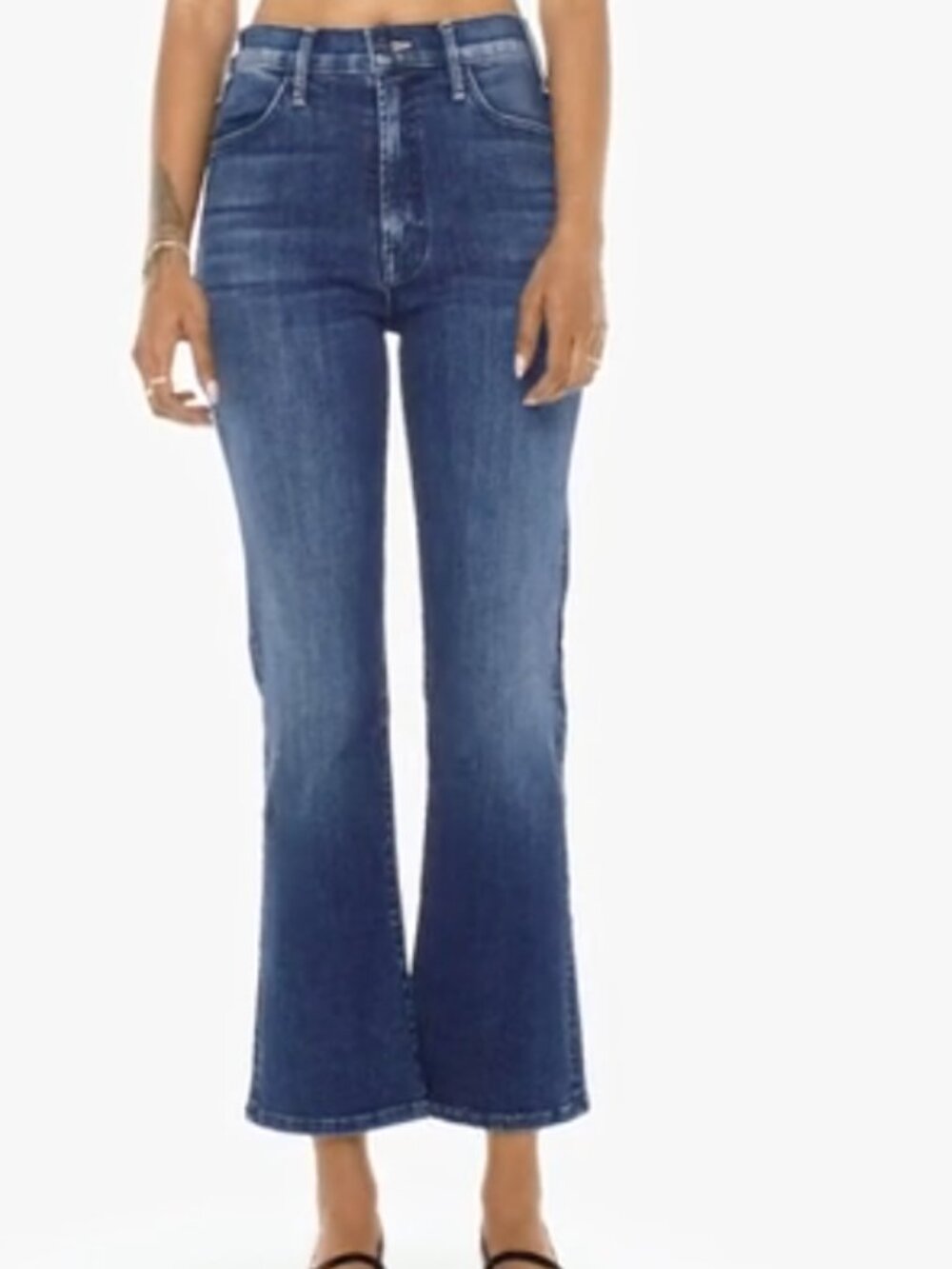 Mother The Hustler Ankle Jeans in Heirloom